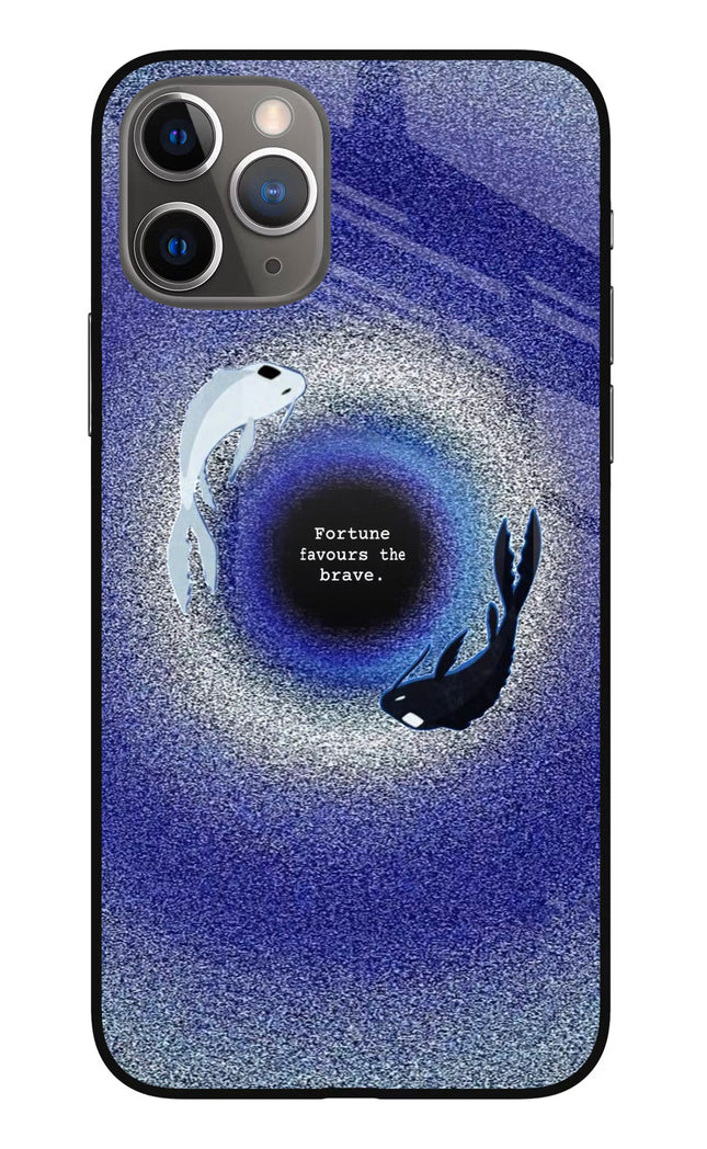 Dark Koi iPhone 11 Pro Max Glass Case