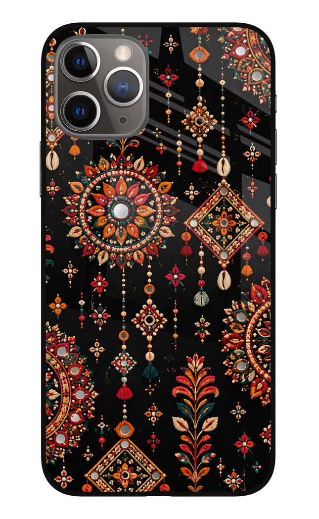 Boho Noir iPhone 11 Pro Max Glass Case