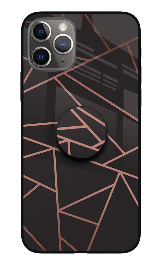 Geometric Pattern iPhone 11 Pro Max Glass Case