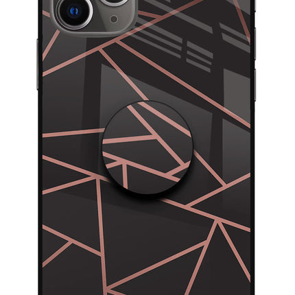 Geometric Pattern iPhone 11 Pro Max Glass Case