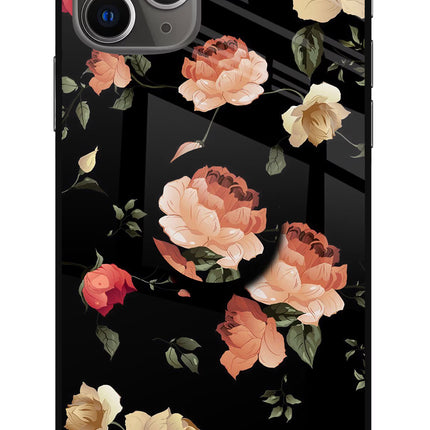 Flowers iPhone 11 Pro Max Glass Case