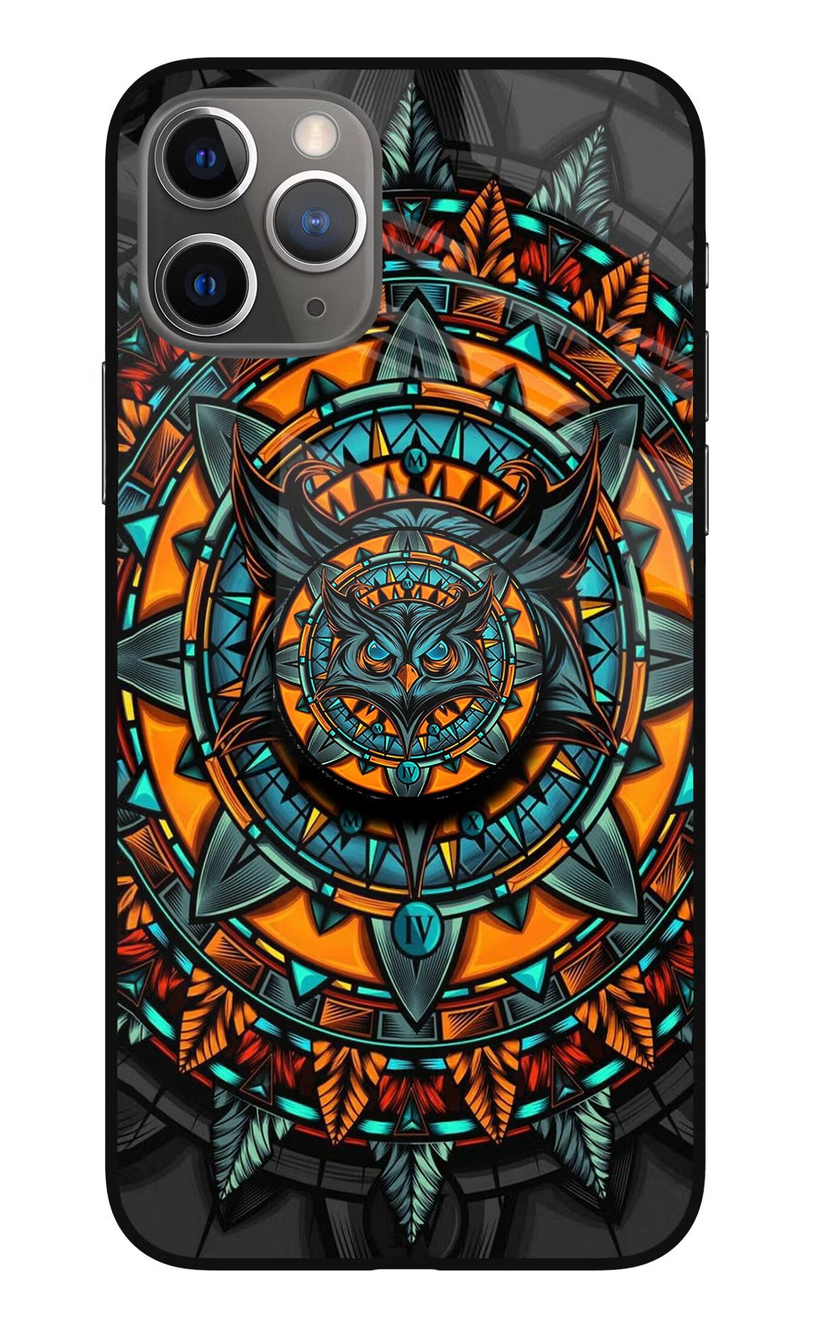 Angry Owl iPhone 11 Pro Max Pop Case by Casekaro