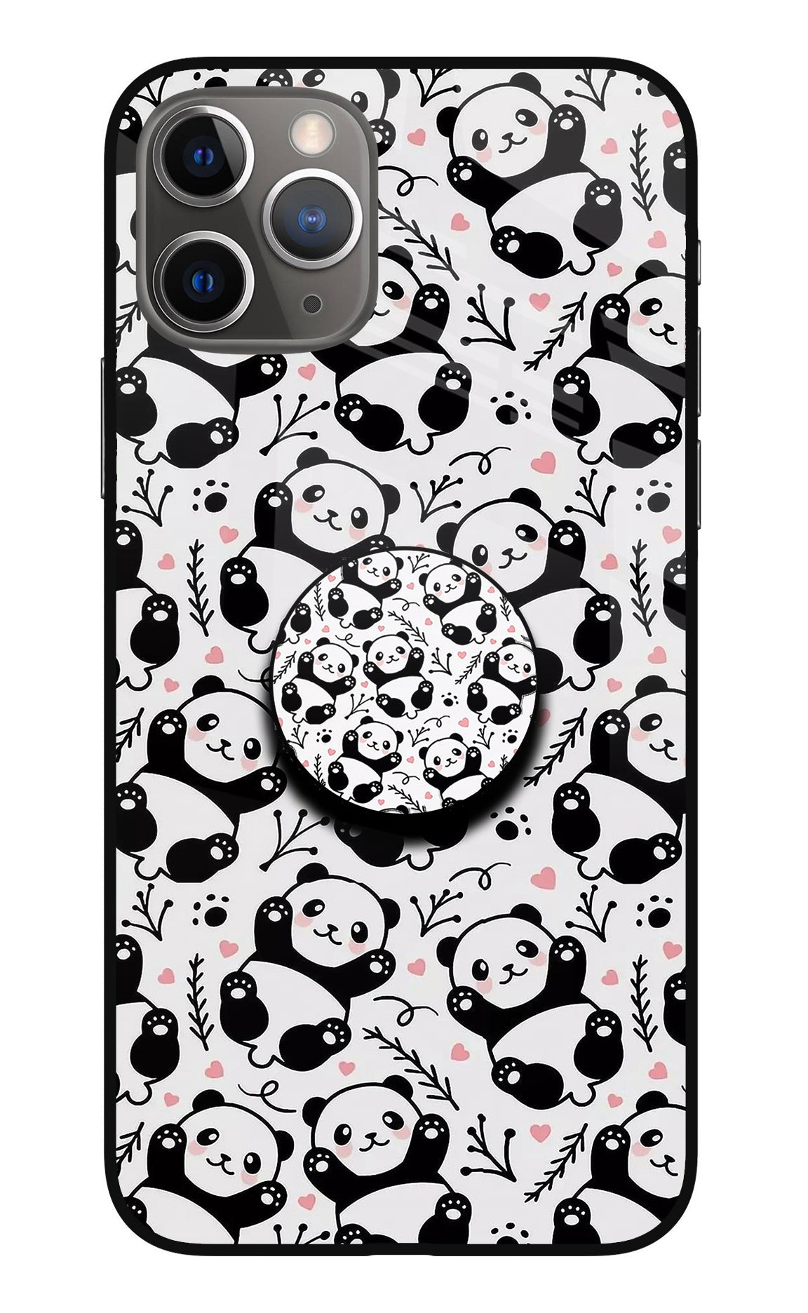 Cute Panda iPhone 11 Pro Max Pop Case