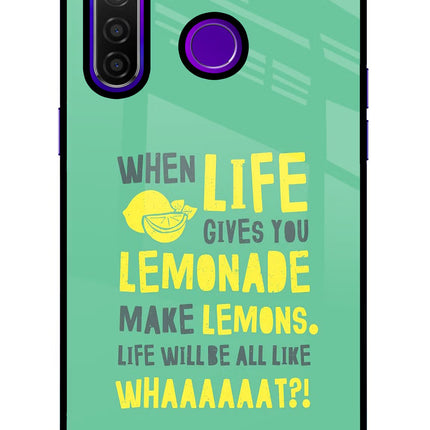 Quote Realme 5 Pro Glass Case