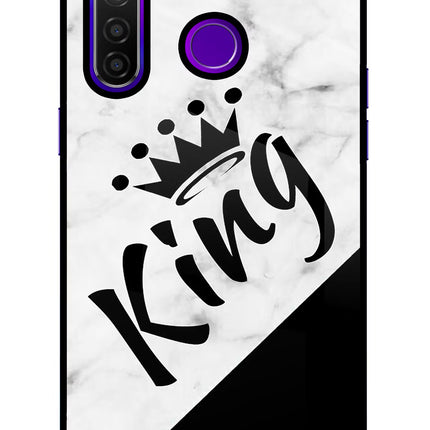 King Realme 5 Pro Glass Case