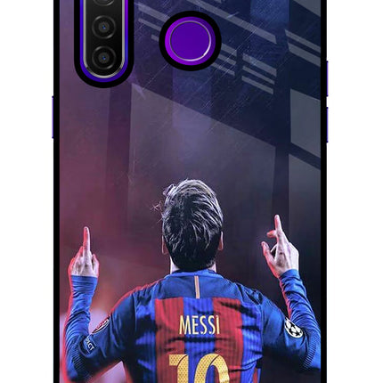 Messi Realme 5 Pro Glass Case