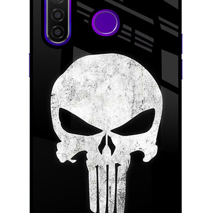Punisher Skull Realme 5 Pro Glass Case