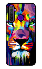 Lion Realme 5 Pro Glass Case