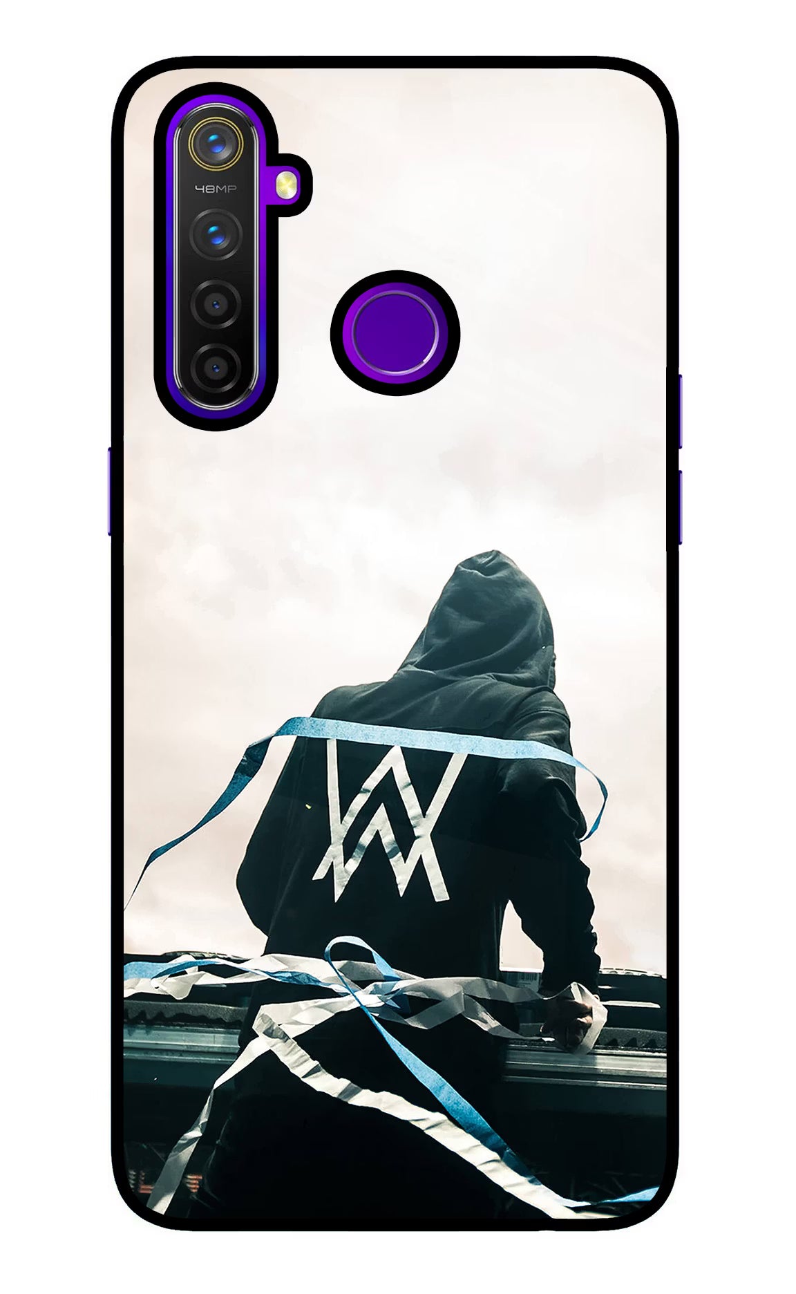Alan Walker Realme 5 Pro Glass Case