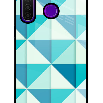 Abstract Realme 5 Pro Glass Case Back Cover by Casekaro