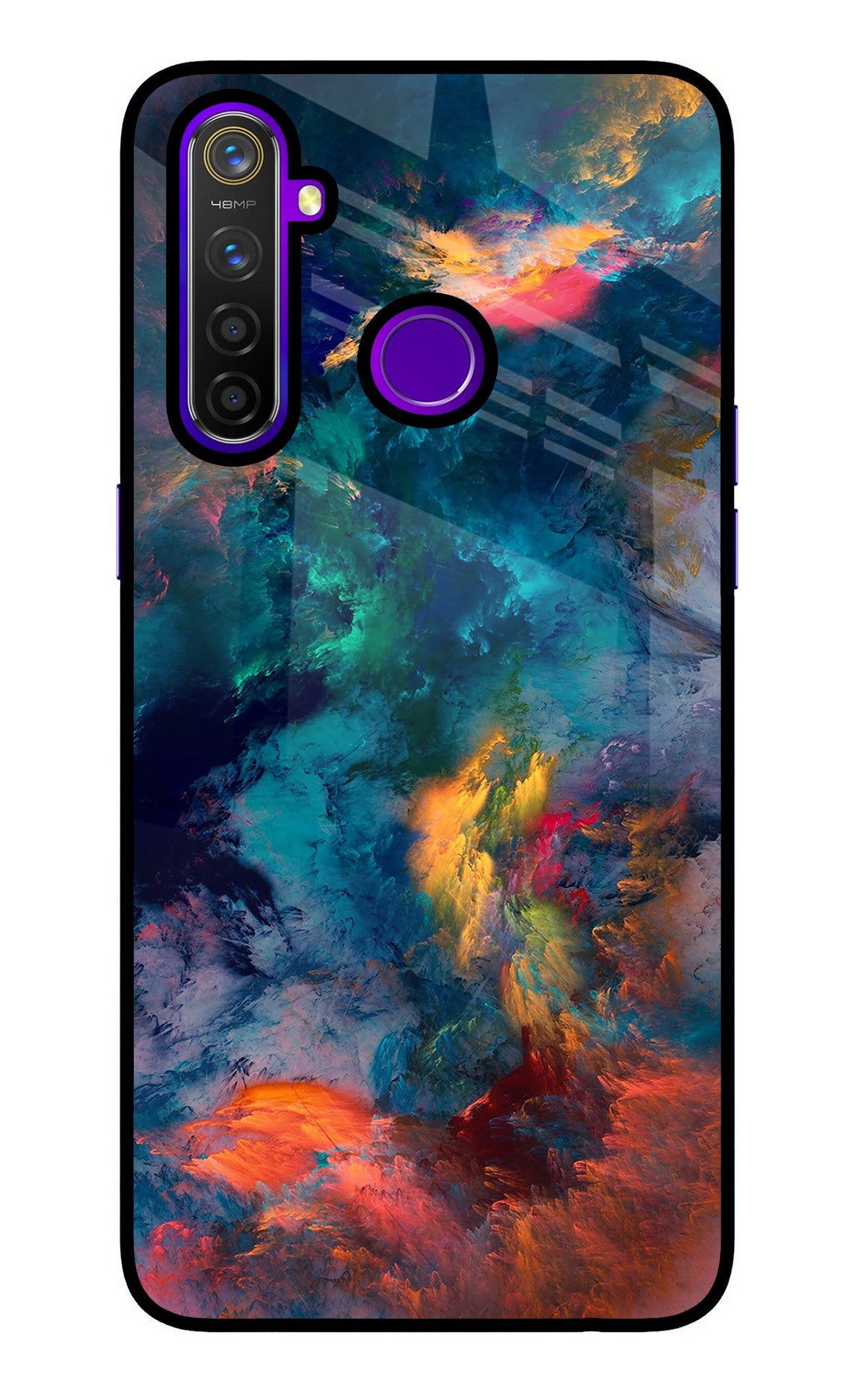 Artwork Paint Realme 5 Pro Back Cover