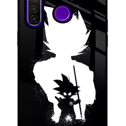 Goku Shadow Realme 5 Pro Glass Case