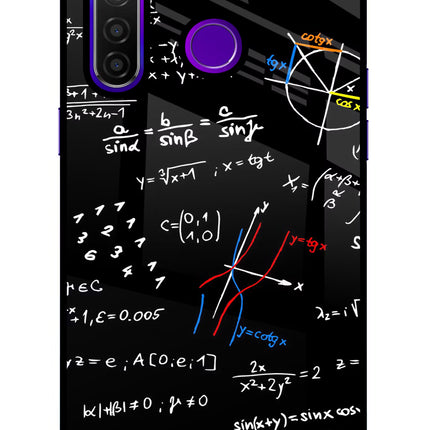 Mathematics Formula Realme 5 Pro Glass Case