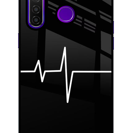 Heart Beats Realme 5 Pro Glass Case