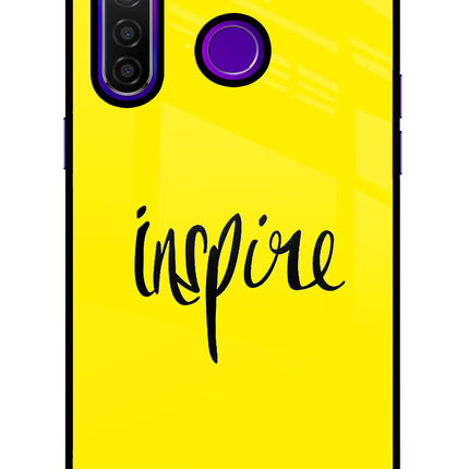 Inspire Realme 5 Pro Glass Case Back Cover by Casekaro