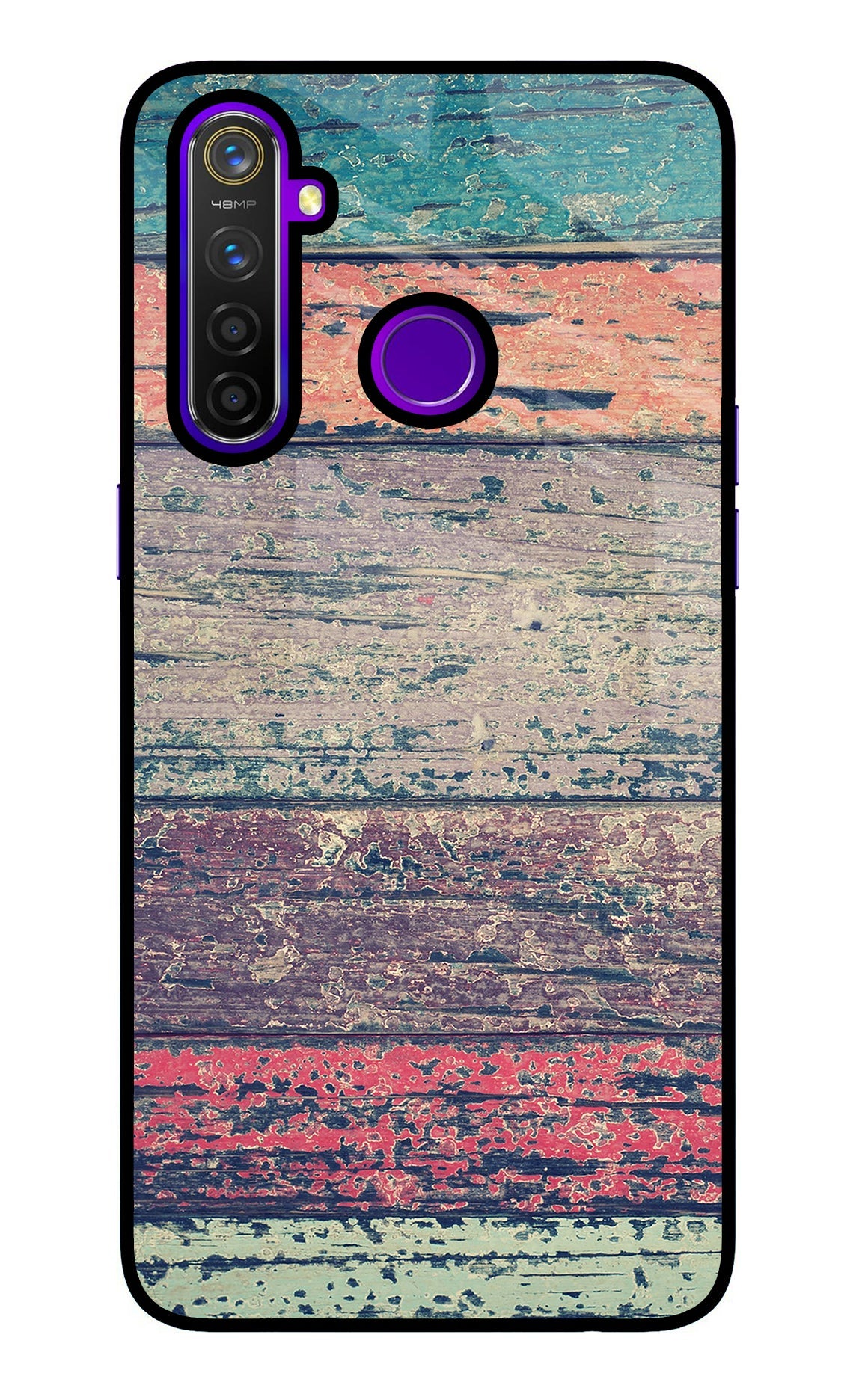 Colourful Wall Realme 5 Pro Back Cover