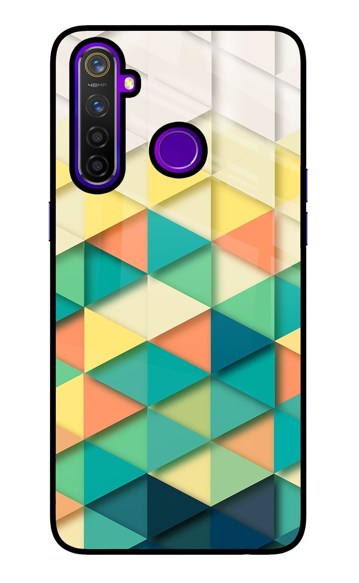 Abstract Realme 5 Pro Back Cover