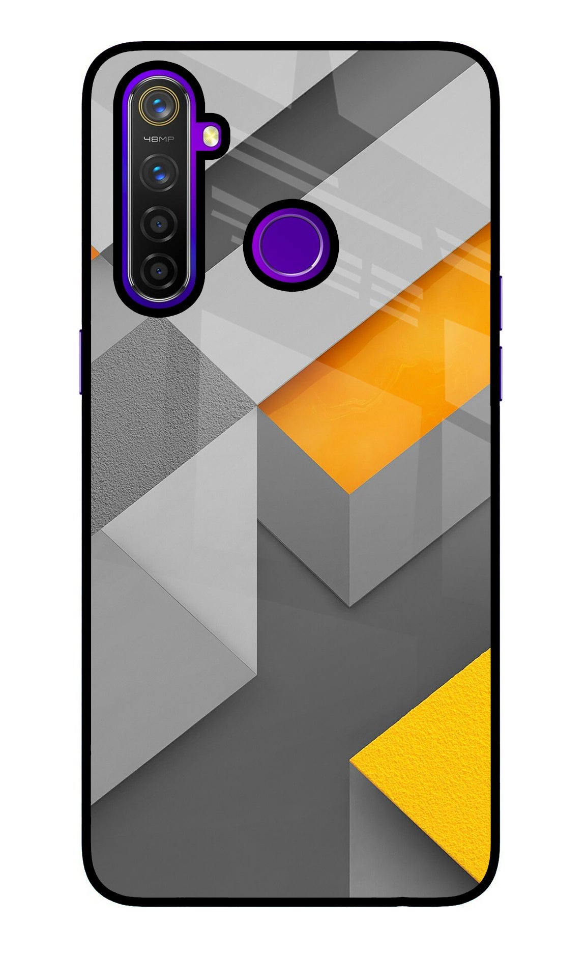 Abstract Realme 5 Pro Back Cover