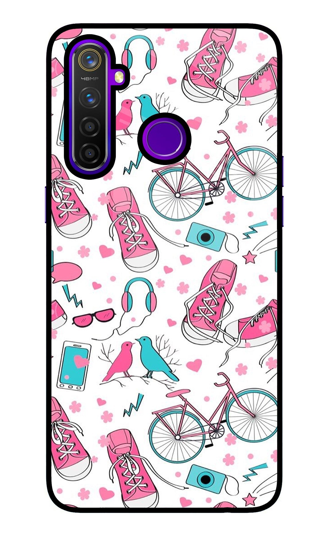 Artwork Realme 5 Pro Glass Case