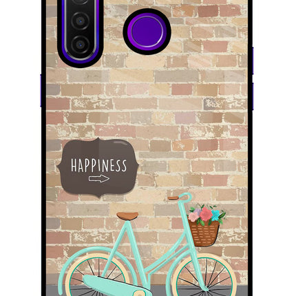 Happiness Artwork Realme 5 Pro Glass Case
