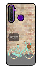 Happiness Artwork Realme 5 Pro Glass Case