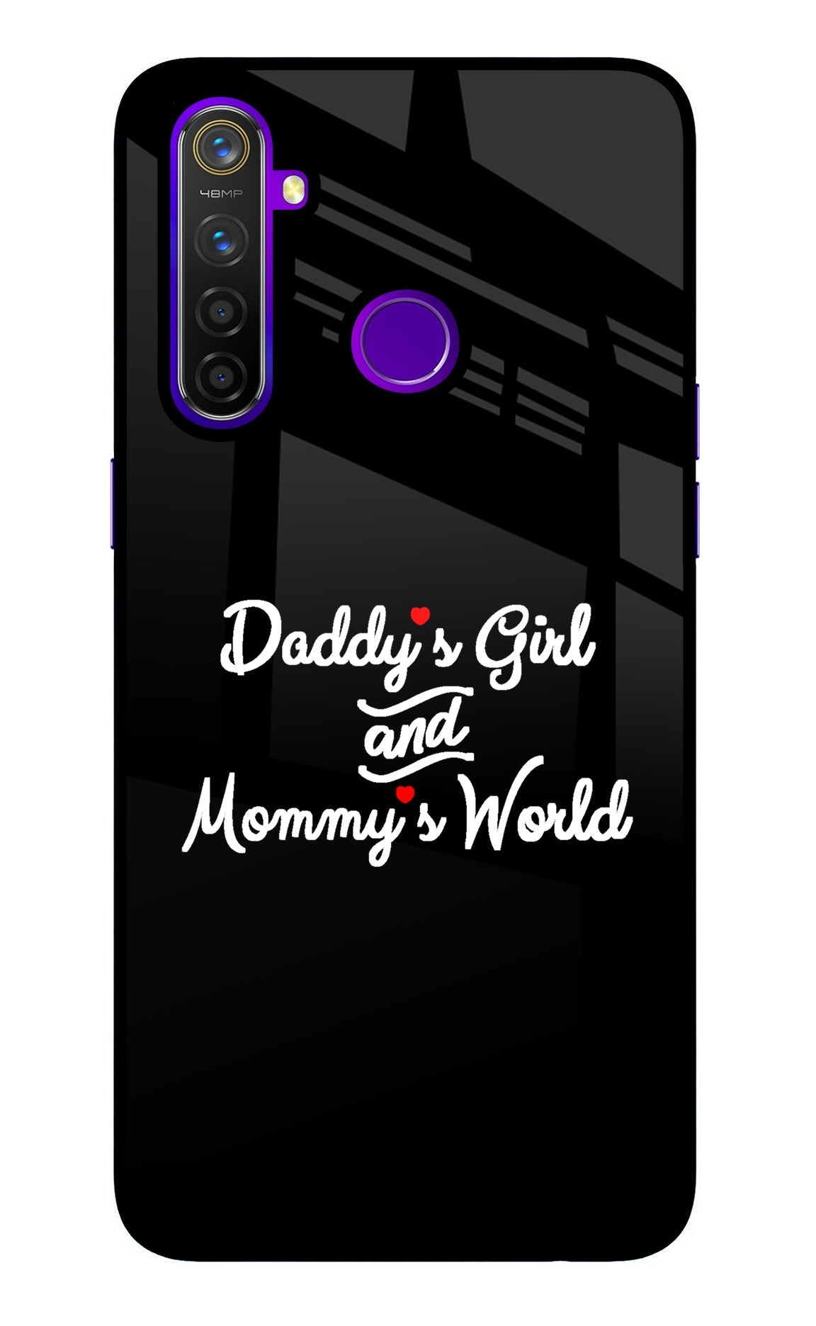 Daddy's Girl and Mommy's World Realme 5 Pro Back Cover