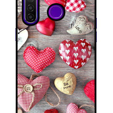 Love Wallpaper Realme 5 Pro Glass Case