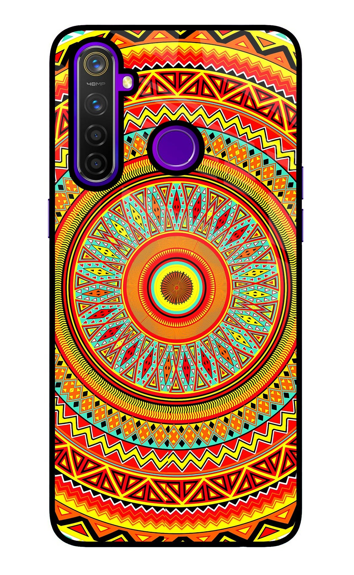 Mandala Pattern Realme 5 Pro Back Cover