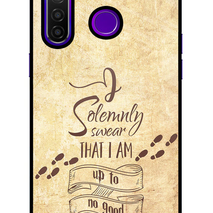 I Solemnly swear that i up to no good Realme 5 Pro Glass Case