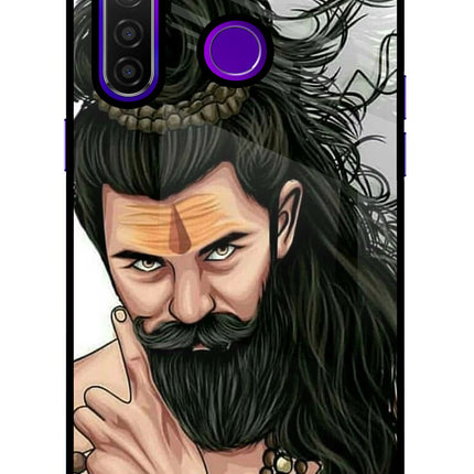 Mahadev Realme 5 Pro Glass Case