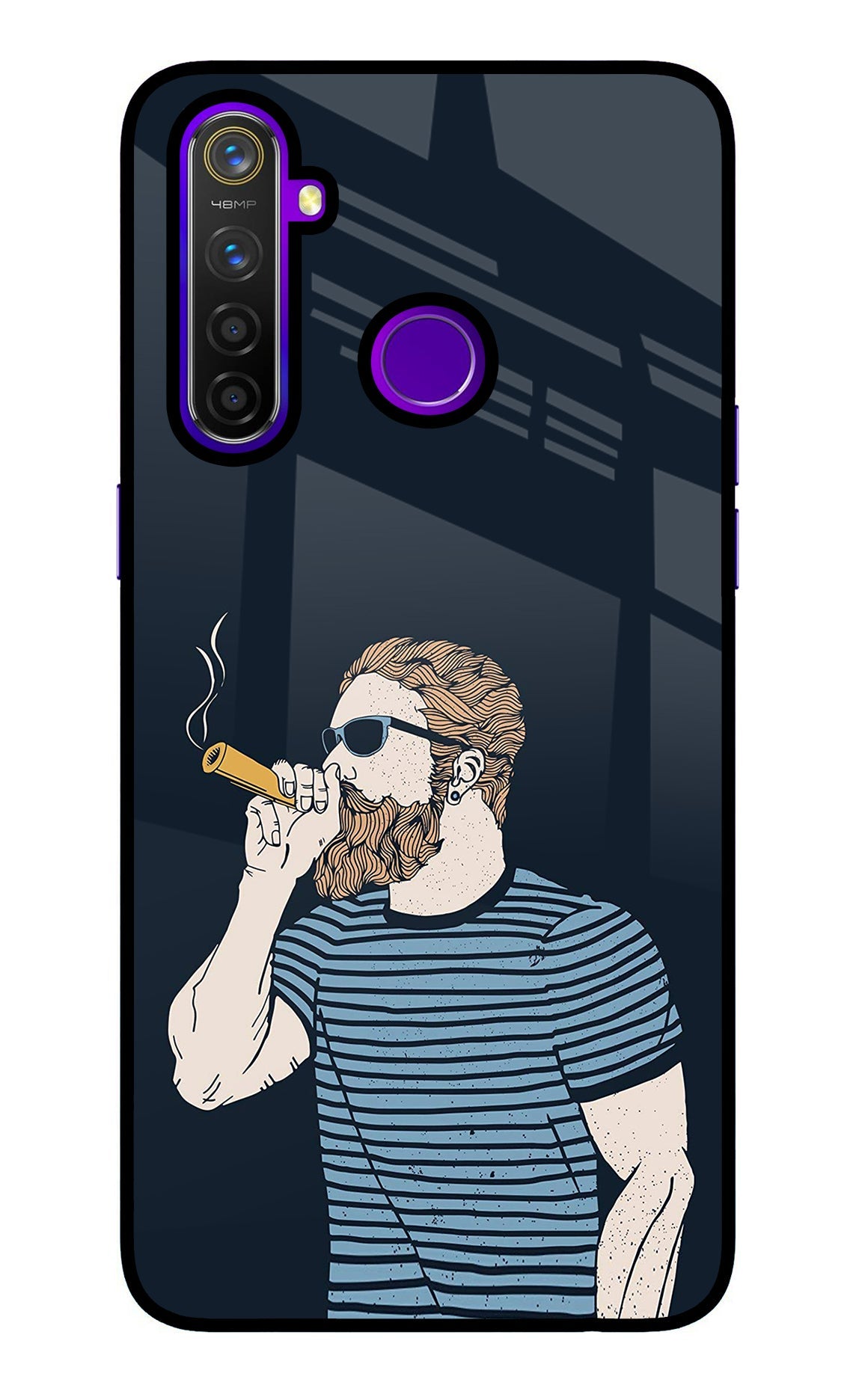 Smoking Realme 5 Pro Back Cover