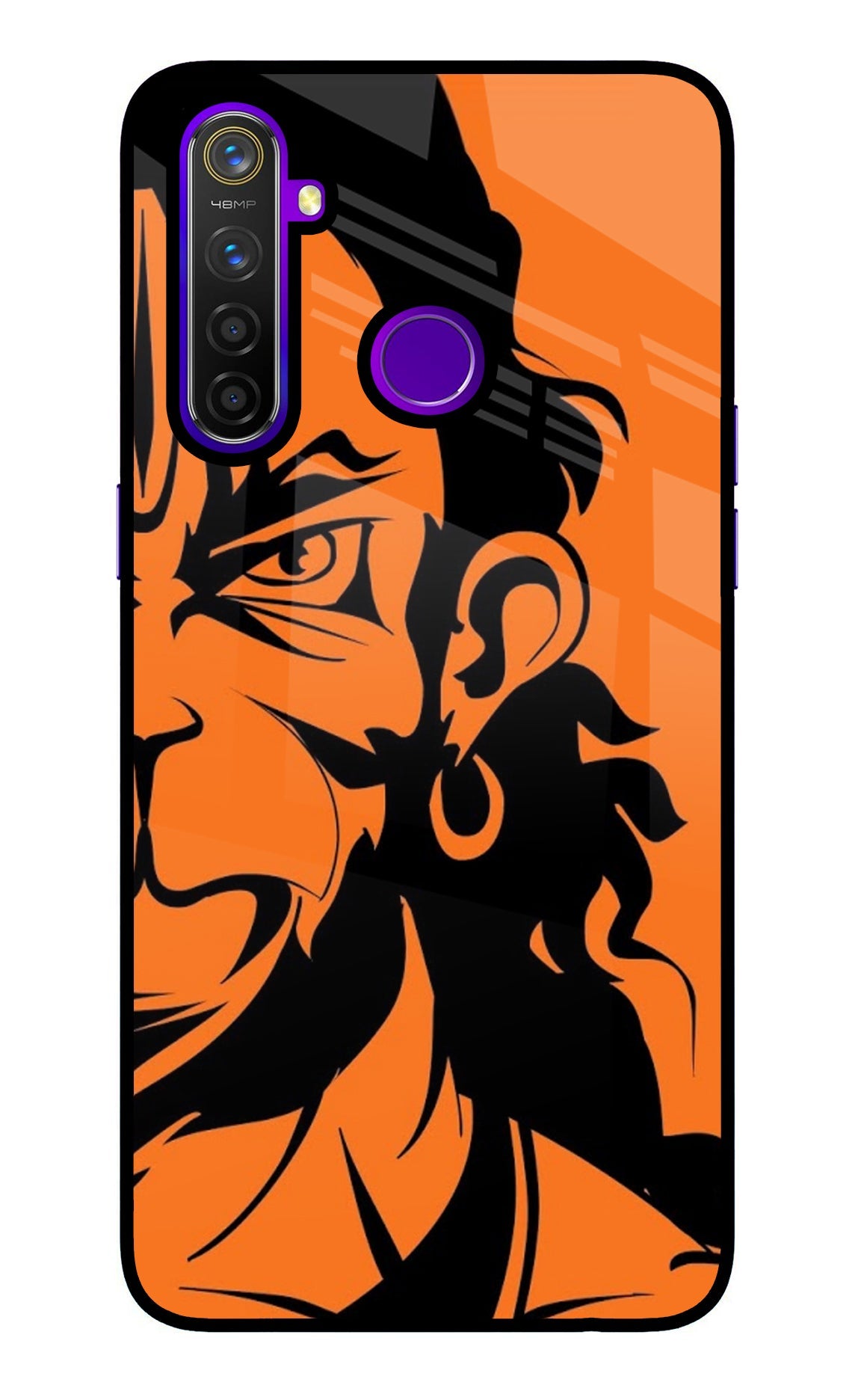 Hanuman Realme 5 Pro Glass Case