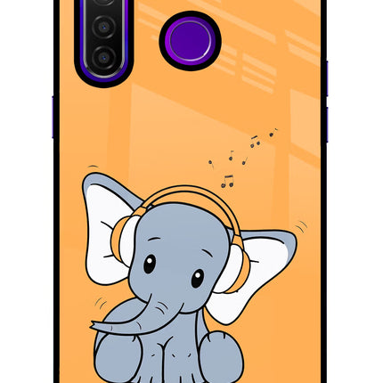 High On Music Realme 5 Pro Glass Case