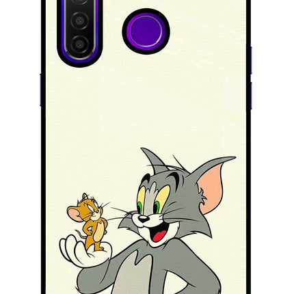 Tom & Jerry Realme 5 Pro Glass Case