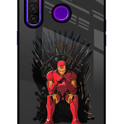 Ironman Throne Realme 5 Pro Glass Case