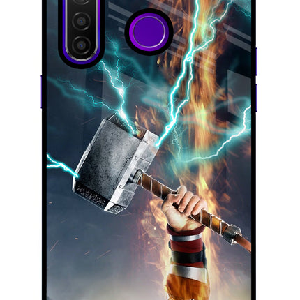 Thor Hammer Mjolnir Realme 5 Pro Glass Case