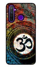 Om Cultural Realme 5 Pro Glass Case
