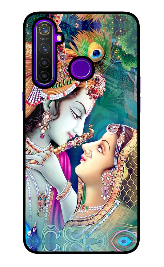 Lord Radha Krishna Realme 5 Pro Glass Case