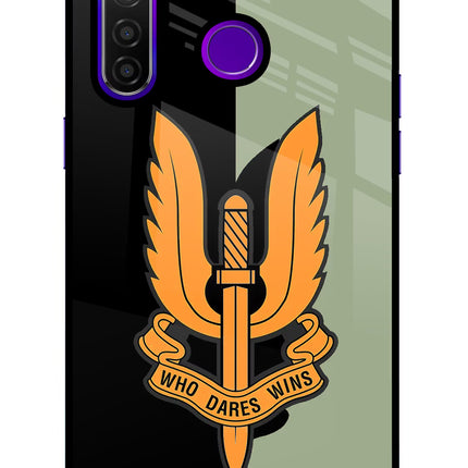 Balidan Logo Realme 5 Pro Glass Case