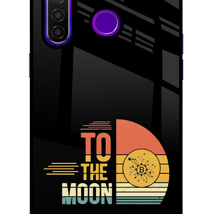 To the Moon Realme 5 Pro Glass Case