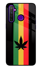 Weed Flag Realme 5 Pro Glass Case