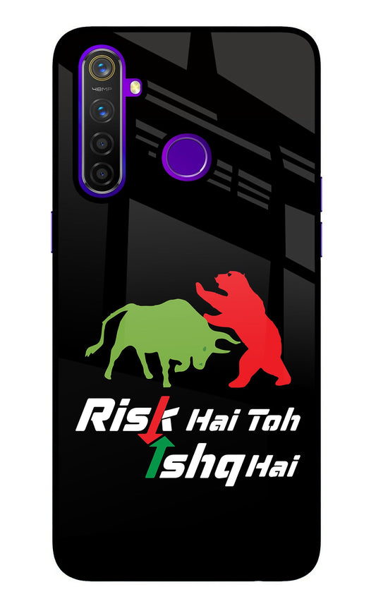 Risk Hai Toh Ishq Hai Realme 5 Pro Glass Case