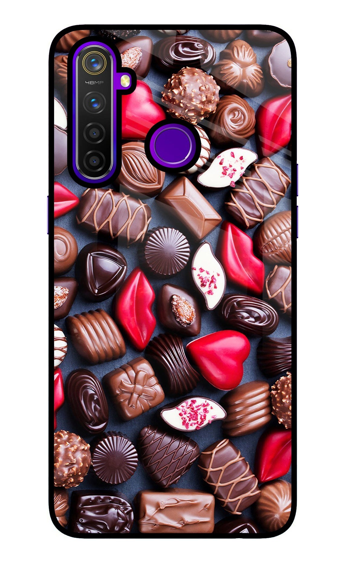 Chocolates Realme 5 Pro Back Cover