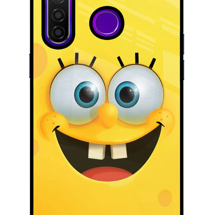 Sponge 1 Realme 5 Pro Glass Case