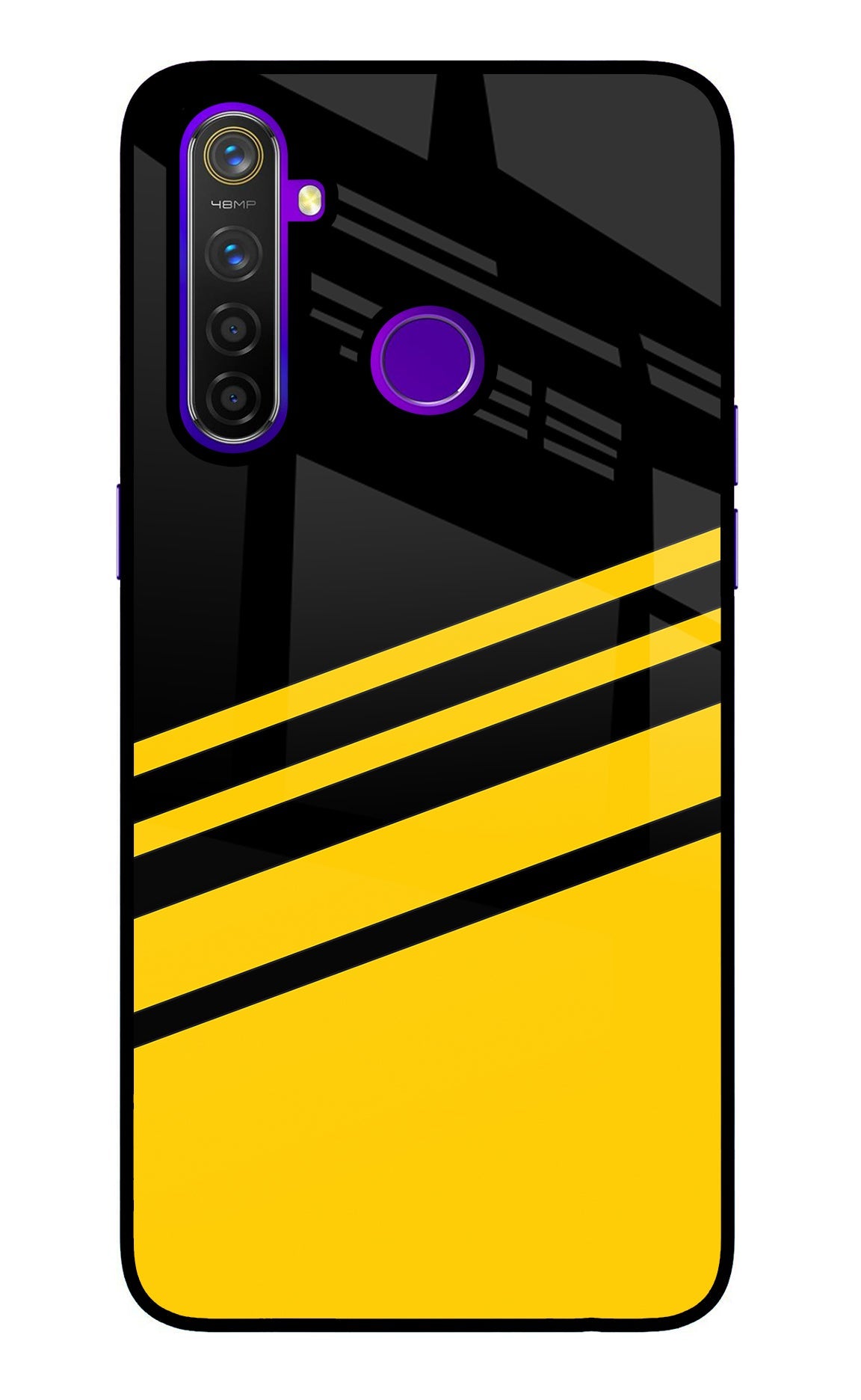 Yellow Shades Realme 5 Pro Back Cover