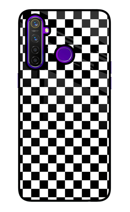 Chess Board Realme 5 Pro Glass Case