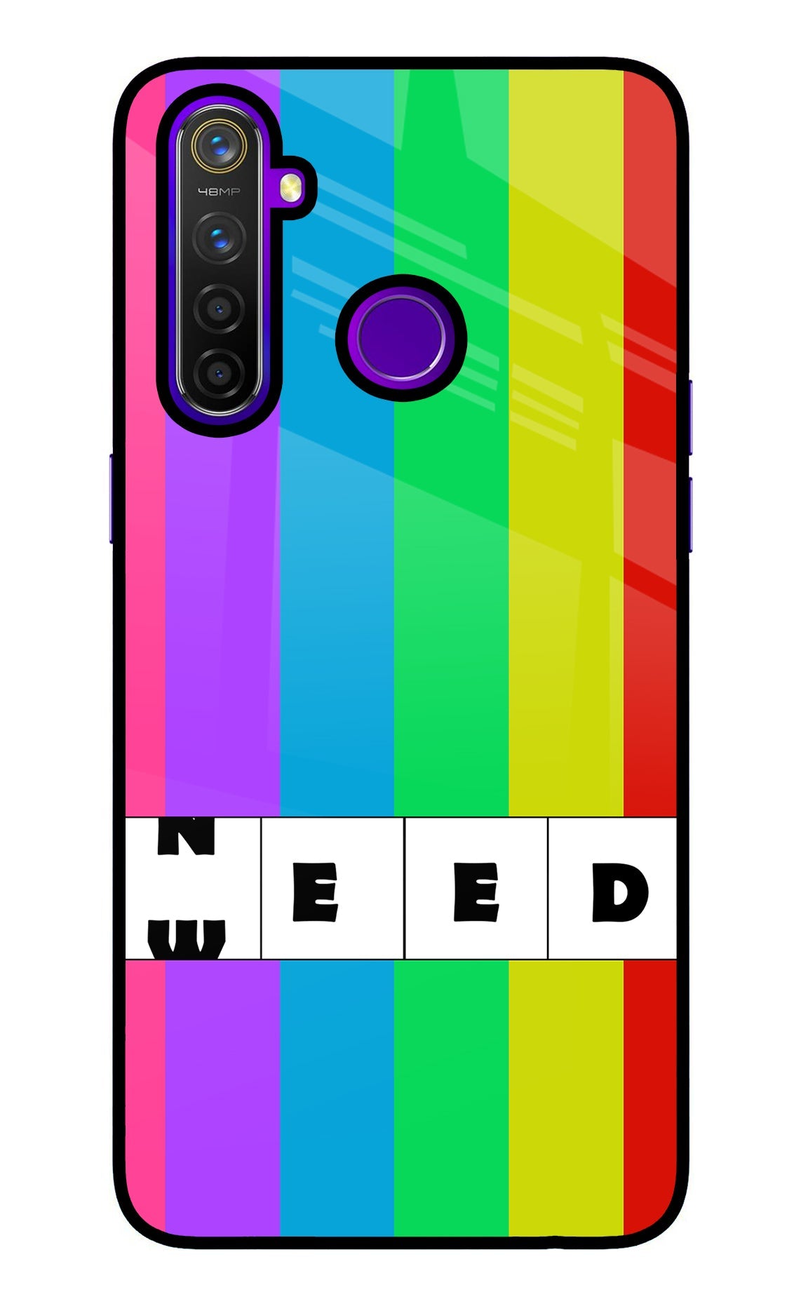 Need Weed Realme 5 Pro Back Cover