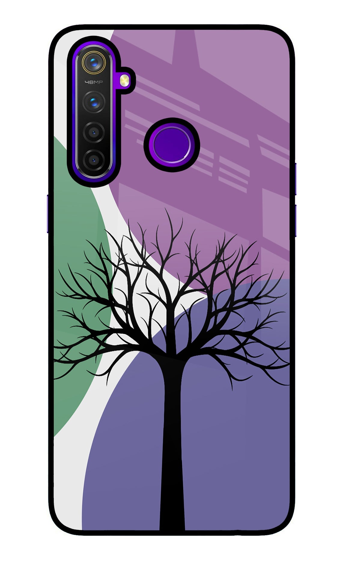 Tree Art Realme 5 Pro Back Cover