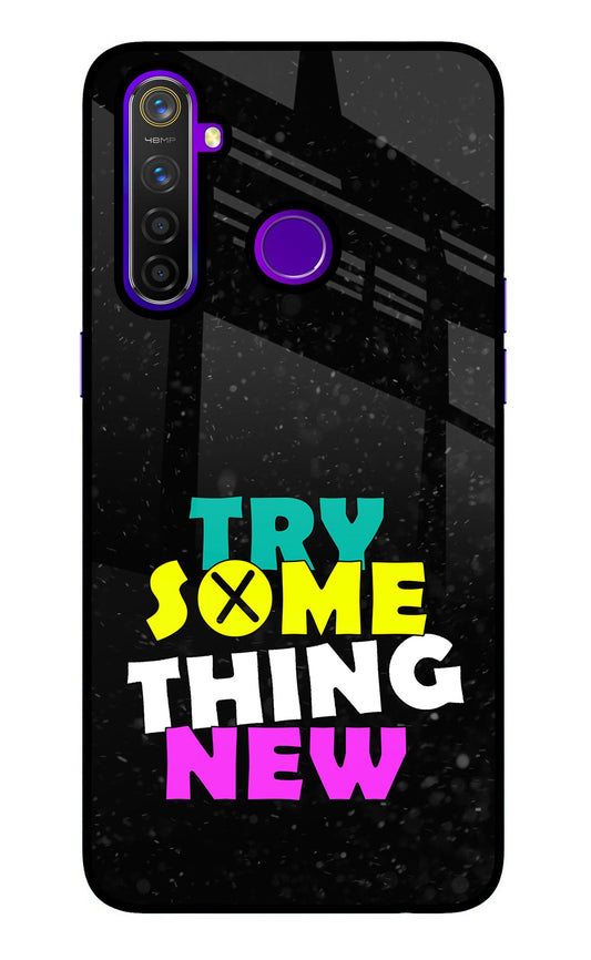 Try Something New Realme 5 Pro Glass Case