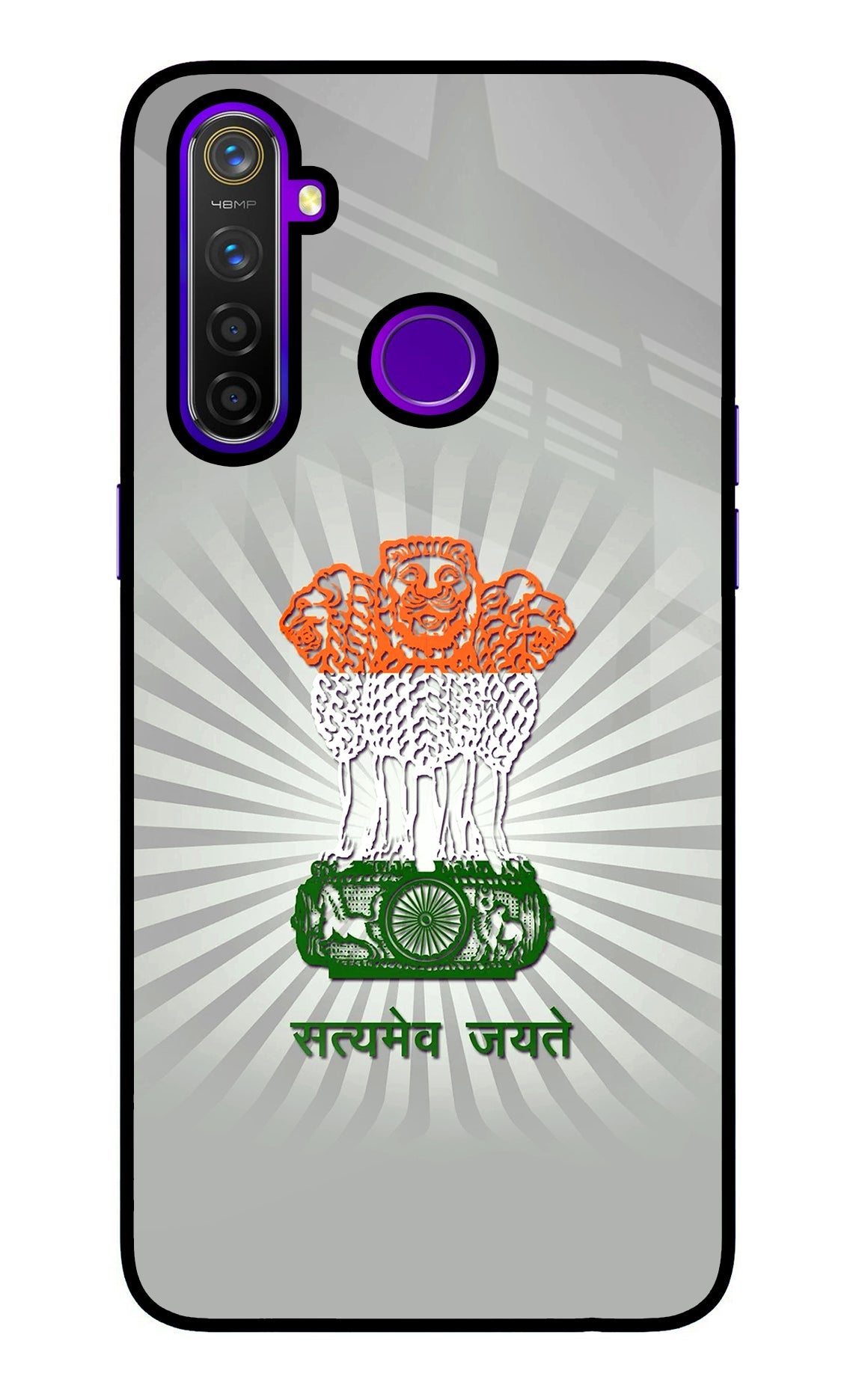 Satyamev Jayate Art Realme 5 Pro Back Cover